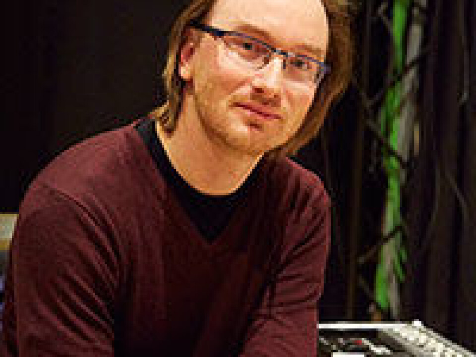 Alexander Refsum Jensenius has developed a system that analyses how people move to music. (Photo: Annica Thomsson)