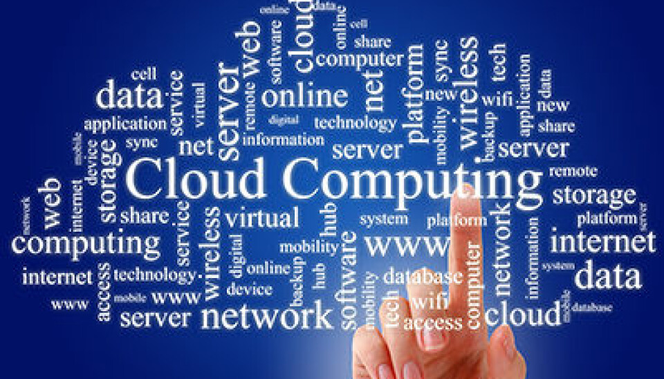 Cloud computing is hazy and opaque with regards to safety. (Photo: Colourbox)