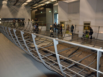 The Viking Ship. The world’s longest Viking ship, 37 metres in length, was built in Norway and sank in Denmark. (Photo: Ida Kvittingen) The Viking Ship. The world’s longest Viking ship, 37 metres in length, was built in Norway and sank in Denmark. (Photo: Ida Kvittingen)