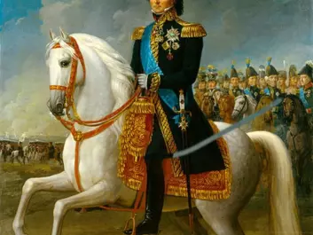 Karl Johan became Norway’s king in the autumn of 1814. (Painting by Fredric Westin)