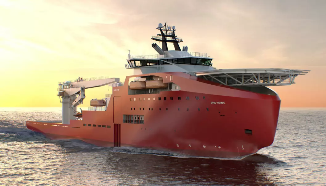 Many vessels utilise solutions that were not even invented until construction commenced. (Illustration: Vard)