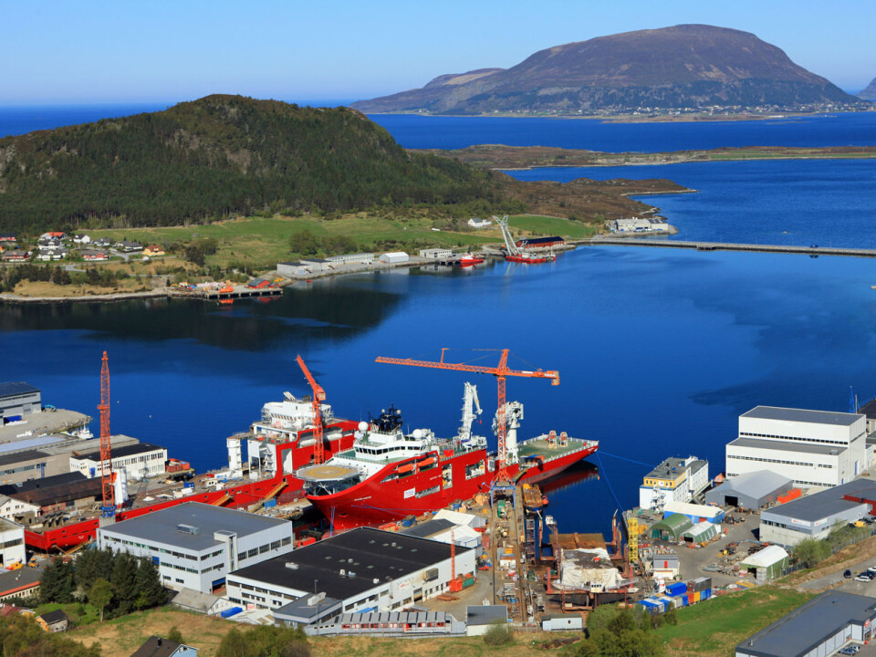 The shipyard at Søviknes in Haram Norway has good experiences with “Lean Project Planning”. (Photo: Vard)