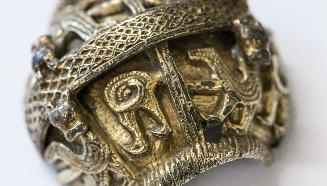 If Norwegian Vikings had not stolen this part of a British crozier, it would have almost certainly been lost. (Photo: Åge Hojem/NTNU University Museum) If Norwegian Vikings had not stolen this part of a British crozier, it would have almost certainly been lost. (Photo: Åge Hojem/NTNU University Museum)