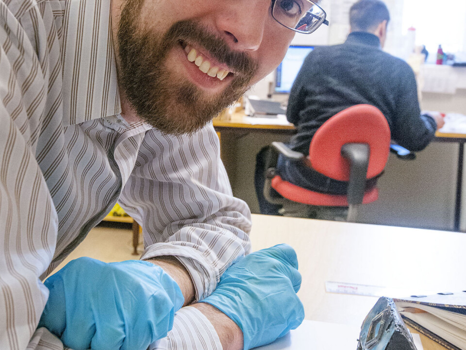 Griffin Murray (Photo: Åge Hojem/NTNU University Museum)