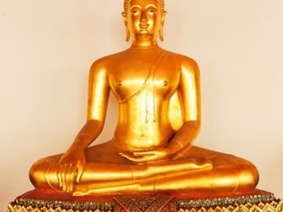 Buddha is almost always portrayed in a meditating pose. (Photo: Foto: Nomad_Soul, NTB Scanpix)