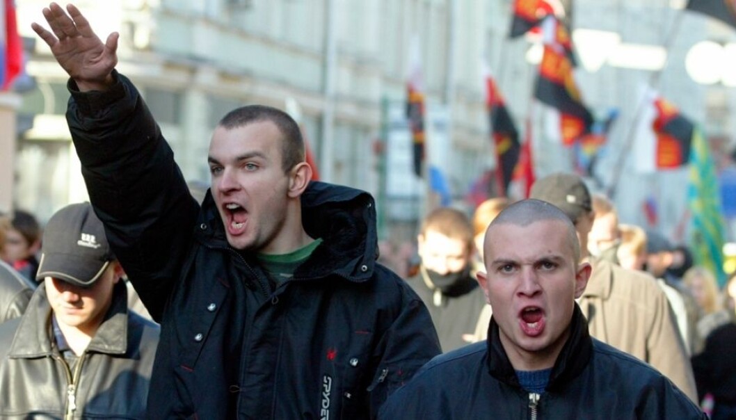 The annual nationalist marches staged in Russia have the support of about 40 percent of the Russian public. Sizeable protests against the marches are rarely observed. (Photo: Sergej Ponomarev, Scanpix) The annual nationalist marches staged in Russia have the support of about 40 percent of the Russian public. Sizeable protests against the marches are rarely observed. (Photo: Sergej Ponomarev, Scanpix)