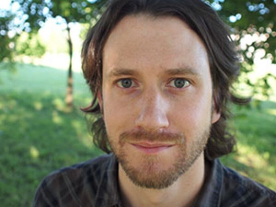 “Musicology has taken a new direction,” says Peter Edwards, a postdoctoral fellow, guitarist and composer. (Foto: UiO)