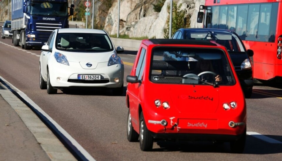 If non-electric cars with combustion engines are phased out as early as 2030, the amount of emissions in 2050 can be reduced by 85–90 percent compared with 2013. (Photo: NTB scanpix)