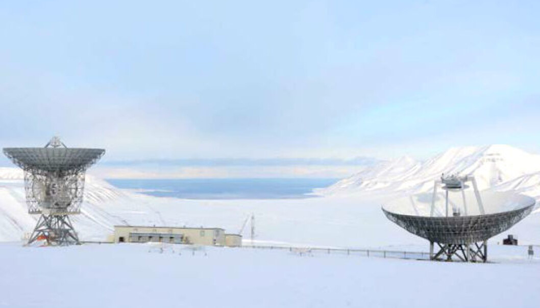 The Birkeland Centre for Space Science has a research outpost on the Svalbard islands, in the Arctic. From here they conduct trials to observe electric currents in space. (Photo: Kim E. Andreassen) The Birkeland Centre for Space Science has a research outpost on the Svalbard islands, in the Arctic. From here they conduct trials to observe electric currents in space. (Photo: Kim E. Andreassen)