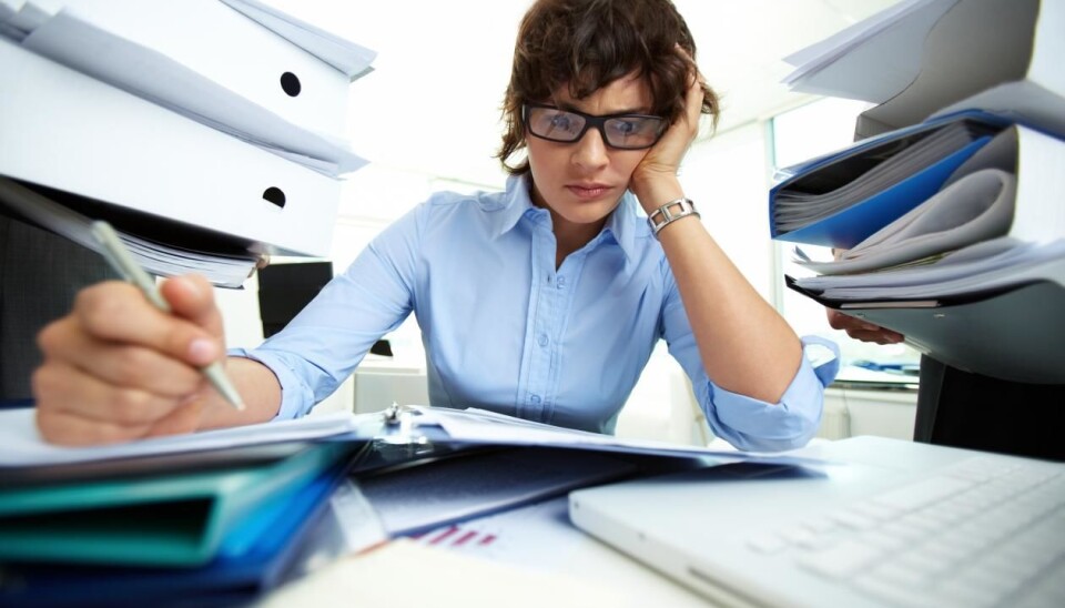 Using the Bergen Work Addiction Scale, researchers from the University of Bergen (UiB) in Norway have measured work addiction among workers in Norway. (Photo: Colourbox)