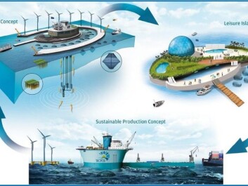 Scientists are designing platforms to combine industry and harbour activity with renewable energy, aquaculture and leisure. (Illustration: TROPOS) Scientists are designing platforms to combine industry and harbour activity with renewable energy, aquaculture and leisure. (Illustration: TROPOS)