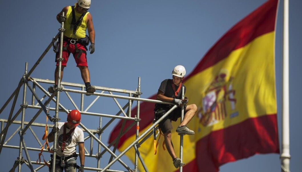 Spanish workers go north