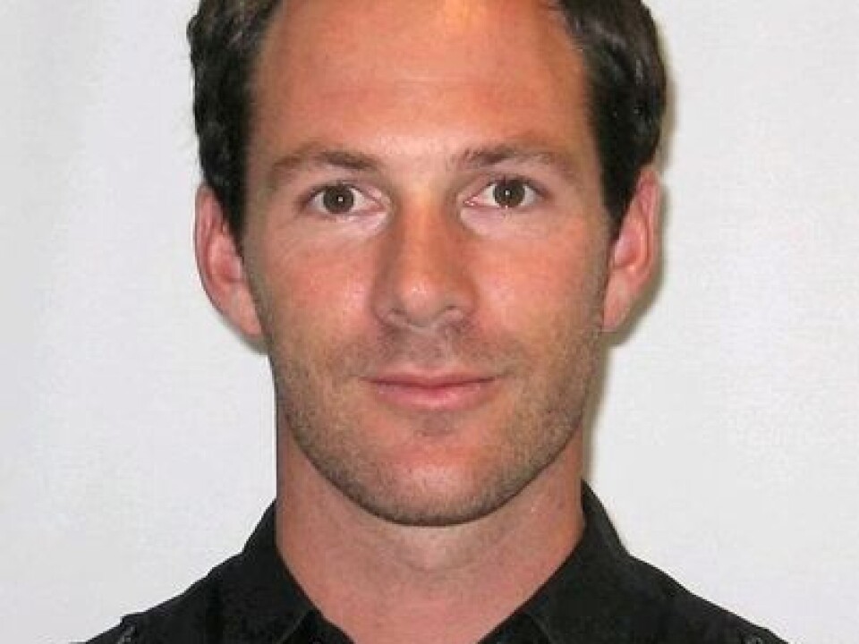 PhD student Malcolm Reid (Photo: NIVA)
