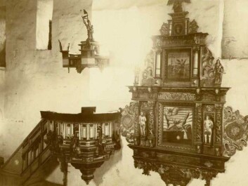Norway’s Lutheran ministers were pushed to legitimize the king’s despotic power from the pulpit. This pulpit is from Tingvoll Church in Møre og Romsdal County. (Photo: Norsk Folkemuseum / DigitaltMuseum) Norway’s Lutheran ministers were pushed to legitimize the king’s despotic power from the pulpit. This pulpit is from Tingvoll Church in Møre og Romsdal County. (Photo: Norsk Folkemuseum / DigitaltMuseum)
