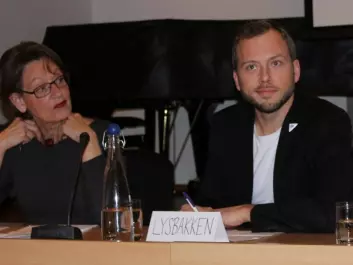 Audun Lysbakken, at right, heads the Socialist Left (SV), the only party in the the Storting that defines itself as feminist. In Sweden the parties in the Riksdagen are eager to call themselves feministic. (Photo: Siw Ellen Jakobsen) 