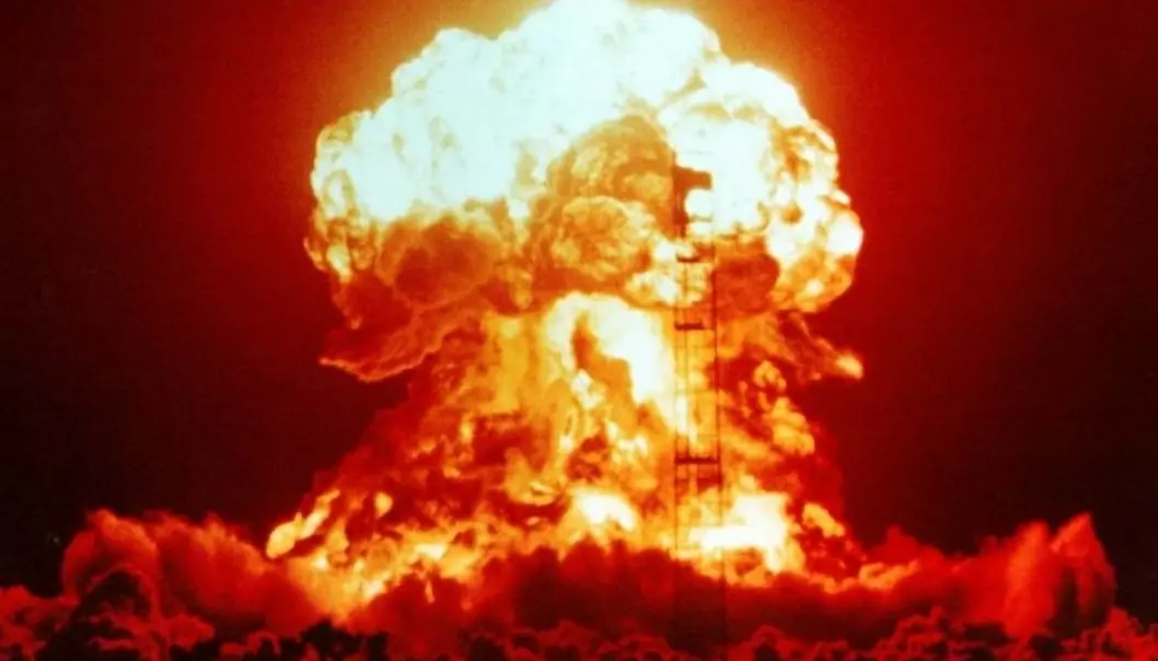 An American nuclear explosion at the Nevada Test Site in 1953, with a yield equivalent of 23 kilotons of TNT. The horrific bomb dropped on Hiroshima was a little smaller, at 16 kilotons. (Photo: National Nuclear Security Administration)