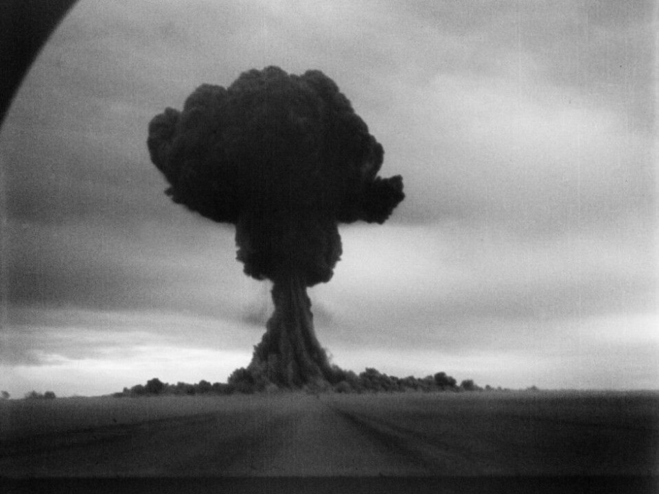 The Soviet Union’s first atom bomb test in Semipalatinsk in 1949. (Photo: Public Domain)