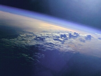 The Earth’s atmosphere seen from space. Tiny particles can be suspended for years before returning to the surface. (Photo: NASA) The Earth’s atmosphere seen from space. Tiny particles can be suspended for years before returning to the surface. (Photo: NASA)