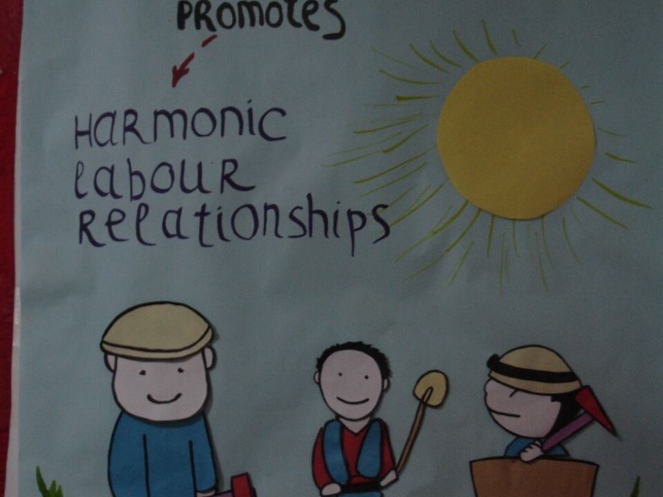 By focusing on the positive organisations can present themselves as helping society rather than criticising the authorities. (Photo: private)