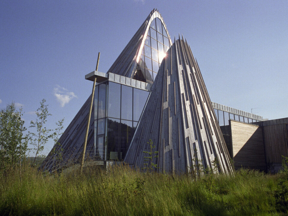 The seat of the Norwegian Sámi Parliament. The peaked structure resembles the tipis the Sami used as a nomadic culture. (Photo: ScanPix)