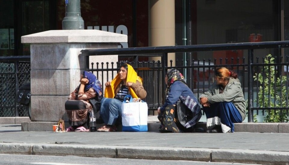 Most beggars interviewed say they want a job, but it's hard when they neither speak the language nor have the necessary qualifications, according to researcher Ada I. Engebrigtsen. (Photo: Scanpix, Lise Åserud)