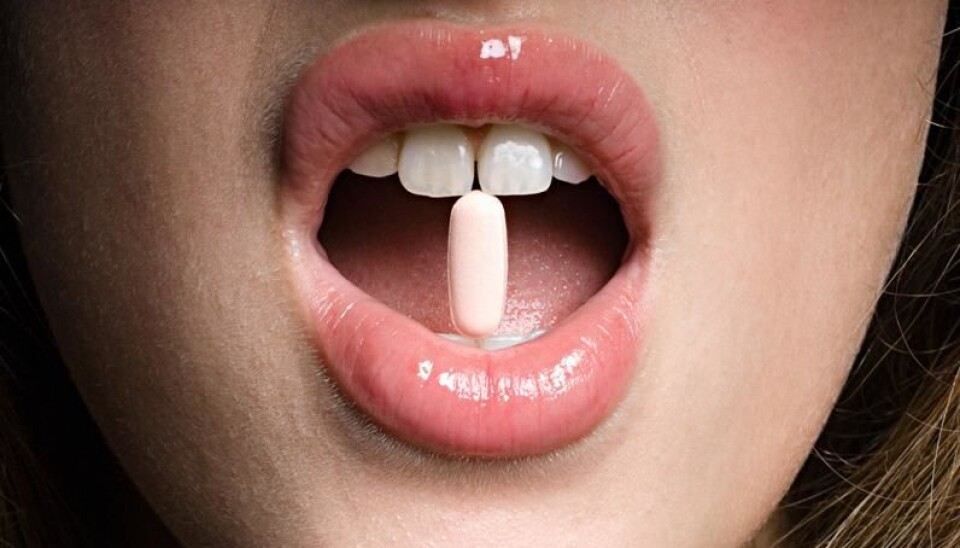 A camera swallowed like a pill may become a useful diagnostic tool in stomach and intestinal examinations.(Photo: Colourbox)