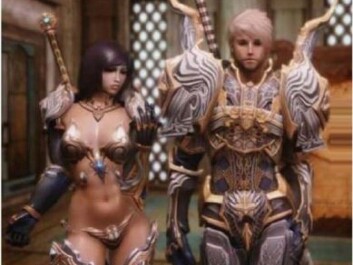 In online computer games, extremely gender stereotypical characters are the norm. The term “same item - same stats” refers to the characters’ armour; they have different design but the same effect. In online computer games, extremely gender stereotypical characters are the norm. The term “same item - same stats” refers to the characters’ armour; they have different design but the same effect.
