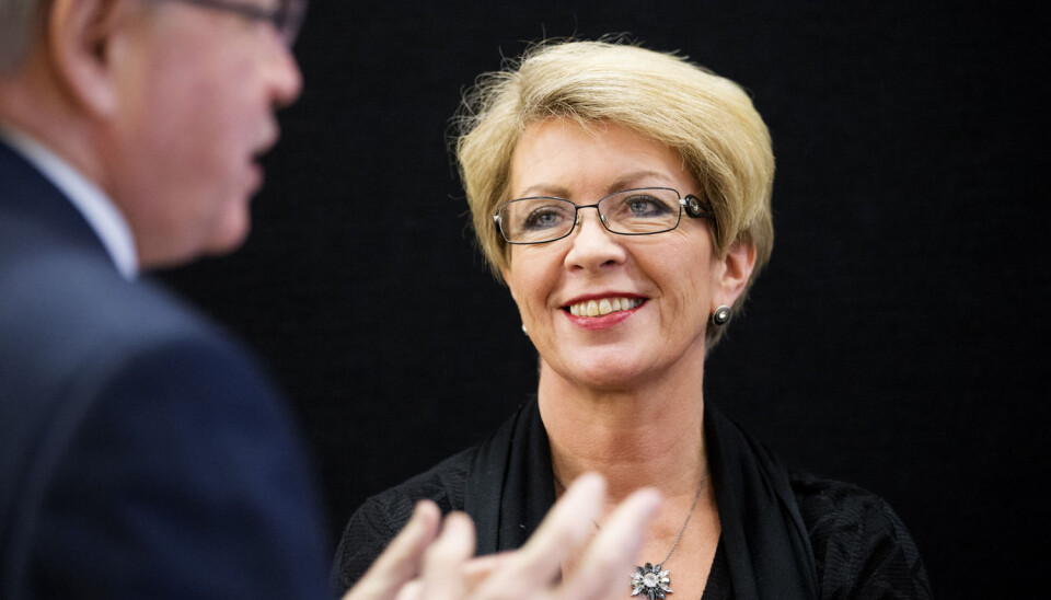 Åslaug Haga resigned in 2008. (Photo: Scanpix)