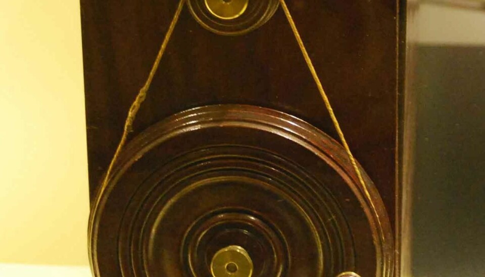 This instrument was called Marcet’s cone and was used to study high-pressure steam, ca. 1840. (Photo: Kari Oliv Vedvik)