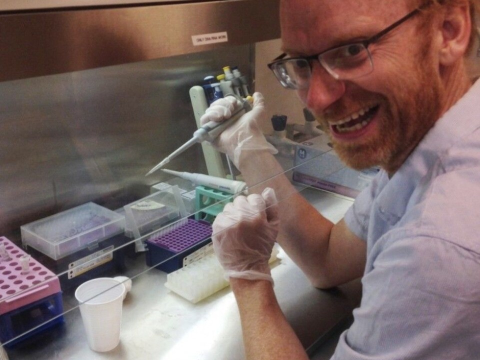 Lars Krogvold, doctoral student at the University of Oslo and paediatrician at Oslo University Hospital. (Photo:Oskar Skog, Uppsala Universitet)