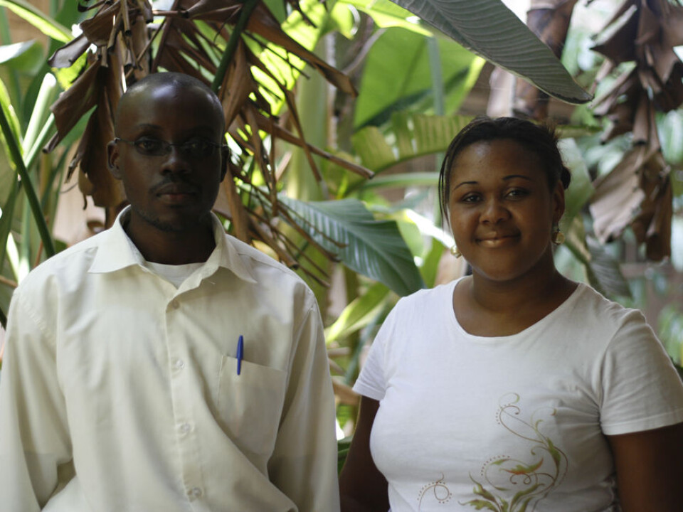 As participants in a new programme, everything was new for first cohort student Mazuba Hamweene (left) and second cohort student Lumbuka Kuanda – the curriculum, the teaching and the research methods. “I will fight and hope for the establishment of a neuropsychology unit in the police force,” Hamweene says. (Photo: Susan Johnsen)