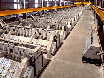 The “potroom” in Sunndal, Norway, where Norsk Hydro makes primary aluminium from bauxite ore. (Photo: Norsk Hydro ASA) The “potroom” in Sunndal, Norway, where Norsk Hydro makes primary aluminium from bauxite ore. (Photo: Norsk Hydro ASA)