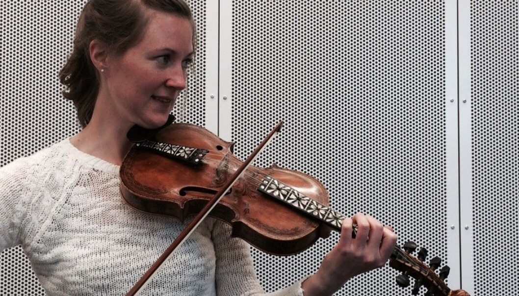 Laura Ellestad is researching the music of Norwegian fiddlers in the USA (Photo: Leif Gjerstad) Laura Ellestad is researching the music of Norwegian fiddlers in the USA (Photo: Leif Gjerstad)