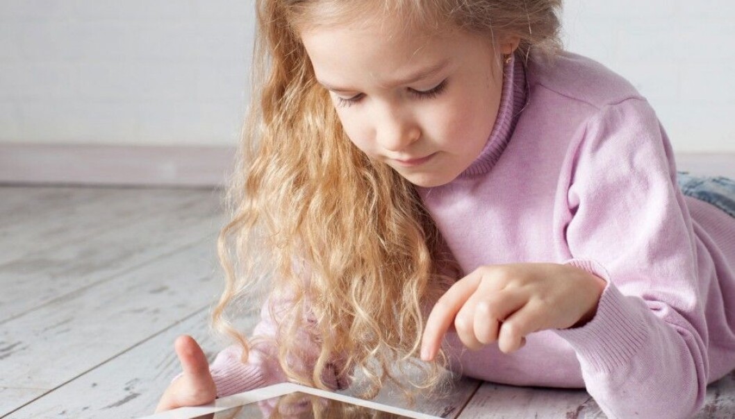 Children write much faster on tablets than they do with pen or pencil on paper. Their spelling abilities are equal, according to a recent Norwegian study. (Photo: Microstock) Children write much faster on tablets than they do with pen or pencil on paper. Their spelling abilities are equal, according to a recent Norwegian study. (Photo: Microstock)