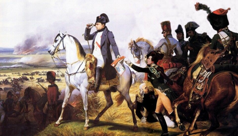 Researchers have found that leaders often have a certain key leadership gene that makes them more decisive and able to take action. Depicted is Napoleon Bonaparte at the Battle of Wagram in 1809. Napoleon is regarded as one of history's strongest leaders. (Illustration: Horace Vernet)