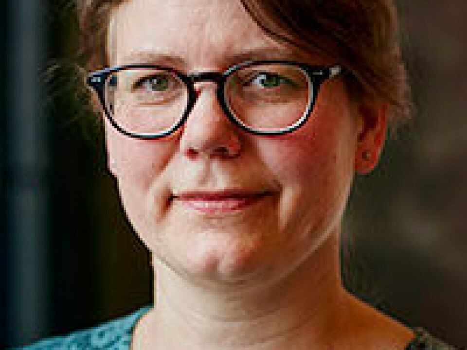 Cecilia Alvstad leads the project which explores the translator's voice in literary works. (Photo: Annica Thomsson)