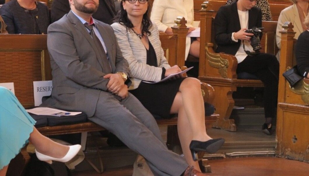Kai-Samuel Vigardt (28) hails from a Traveller family. He has contributed to the Official Norwegian Report (NOU) attachments on Norwegian policy towards the Romani people/ Norwegian Travellers, which was submitted on 1 June. Here he and his partner Johanne Bergkvist are present as the report is submitted to the authorities. Bergkvist is also a member of the Tater- / Romani Committee. (Photo: Private) Kai-Samuel Vigardt (28) hails from a Traveller family. He has contributed to the Official Norwegian Report (NOU) attachments on Norwegian policy towards the Romani people/ Norwegian Travellers, which was submitted on 1 June. Here he and his partner Johanne Bergkvist are present as the report is submitted to the authorities. Bergkvist is also a member of the Tater- / Romani Committee. (Photo: Private)