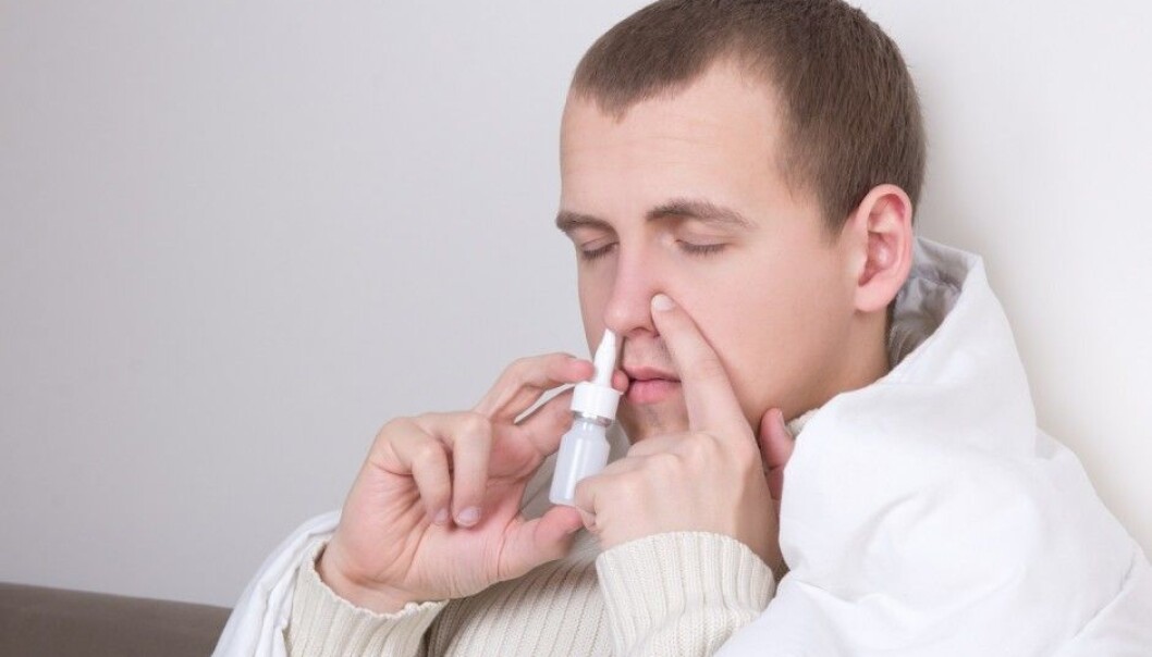 A classic spray for congested nasal passages. A future medication spray will be sniffed in a similar way, but will look different. (Photo: Colourbox) A classic spray for congested nasal passages. A future medication spray will be sniffed in a similar way, but will look different. (Photo: Colourbox)