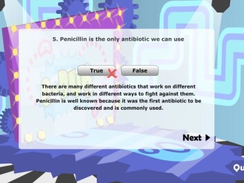 The interactive learning game e-Bug has been used in many European countries struggling with antibiotic resistance. It has now been translated into Norwegian to teach the country’s children and young adults about antibiotic use. (Photo: e-Bug) The interactive learning game e-Bug has been used in many European countries struggling with antibiotic resistance. It has now been translated into Norwegian to teach the country’s children and young adults about antibiotic use. (Photo: e-Bug)