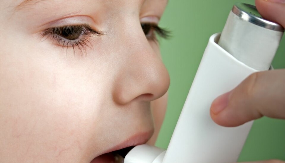 A study of prescription data provides an indication of the prevalence of asthma among youngsters. (Photo: Colourbox)
