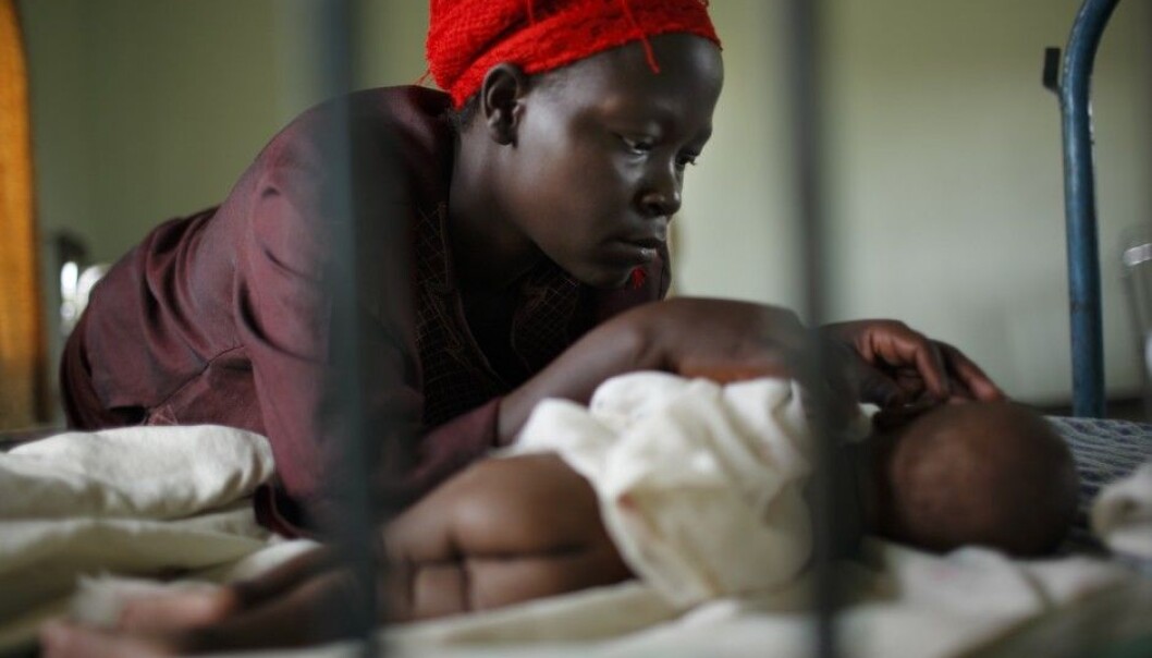 12 months of liquid HIV drugs for babies during breastfeeding from HIV positive mothers can protect them from infection.(Photo: Tomas Van Houtryve, Corbis) 12 months of liquid HIV drugs for babies during breastfeeding from HIV positive mothers can protect them from infection.(Photo: Tomas Van Houtryve, Corbis)