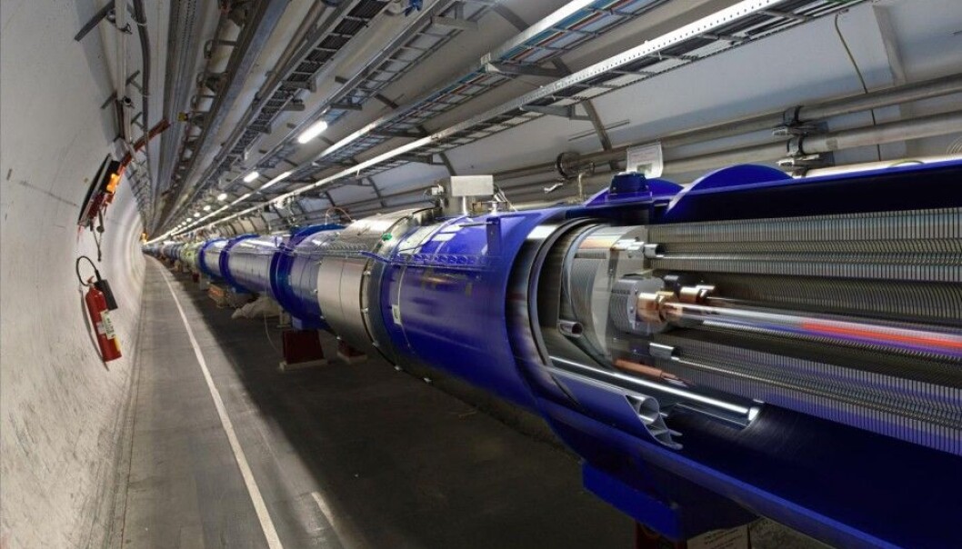 The particle accelerator at CERN, Large Hadron Collider, is the world's largest and most powerful particle collider, the largest, most complex experimental facility ever built, and the largest single machine in the world. (Photo: Daniel Dominguez, CERN) The particle accelerator at CERN, Large Hadron Collider, is the world's largest and most powerful particle collider, the largest, most complex experimental facility ever built, and the largest single machine in the world. (Photo: Daniel Dominguez, CERN)