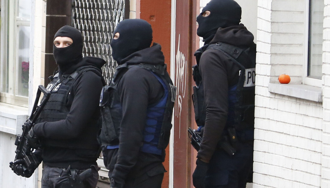 Belgian police stage a raid, in search of suspected muslim fundamentalists linked to the deadly attacks in Paris, in the Brussels suburb of Molenbeek. (Photo: Yves Herman, Reuters) Belgian police stage a raid, in search of suspected muslim fundamentalists linked to the deadly attacks in Paris, in the Brussels suburb of Molenbeek. (Photo: Yves Herman, Reuters)