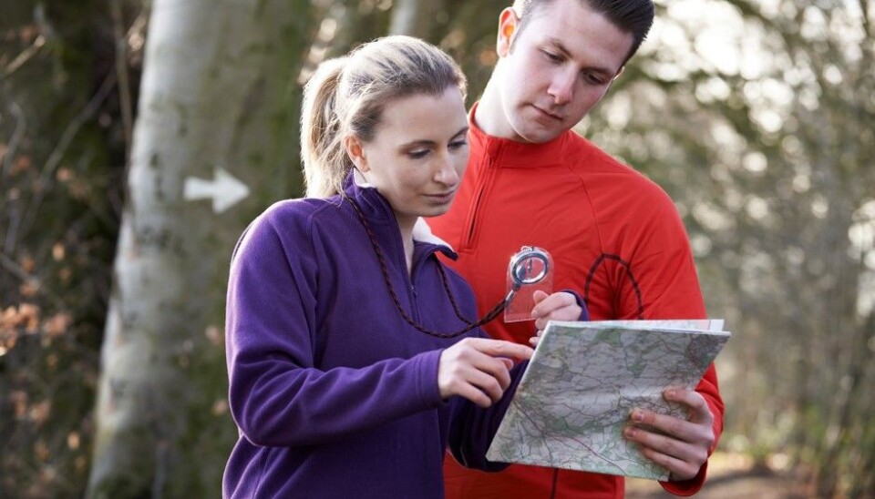 Women and men have different navigational strategies, according to a new study. (Photo: Colourbox)