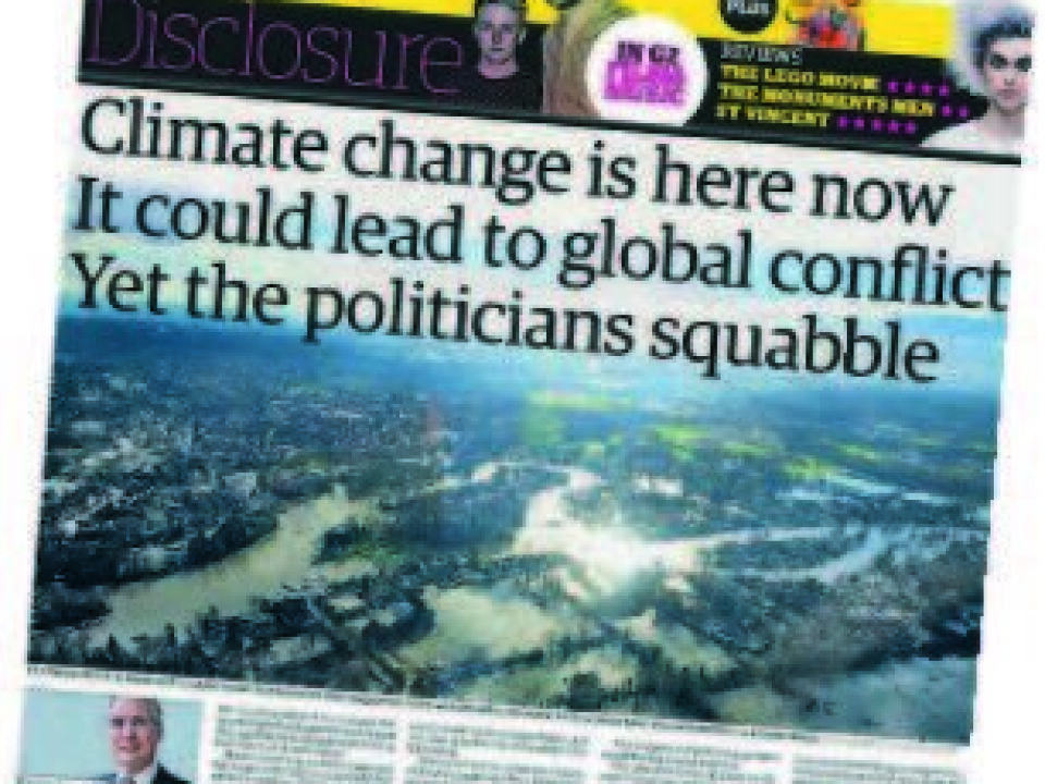 “The Guardian, for example, has taken a very clear position on climate change and it is therefore not particularly surprising that they are sceptical about climate engineering being a solution,' Professor Dahl says.(Illustration: NHH)