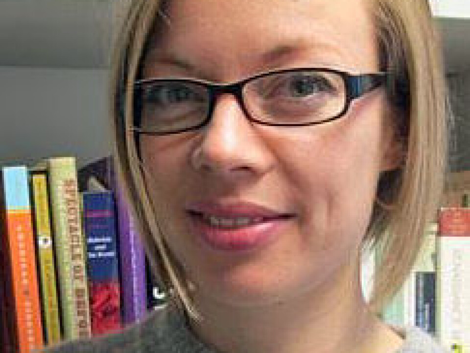 Sara Orning has studied how having responsibility for children affects men’s and women’s career opportunities in academia. (Photo: Ida Roland Birkvad)