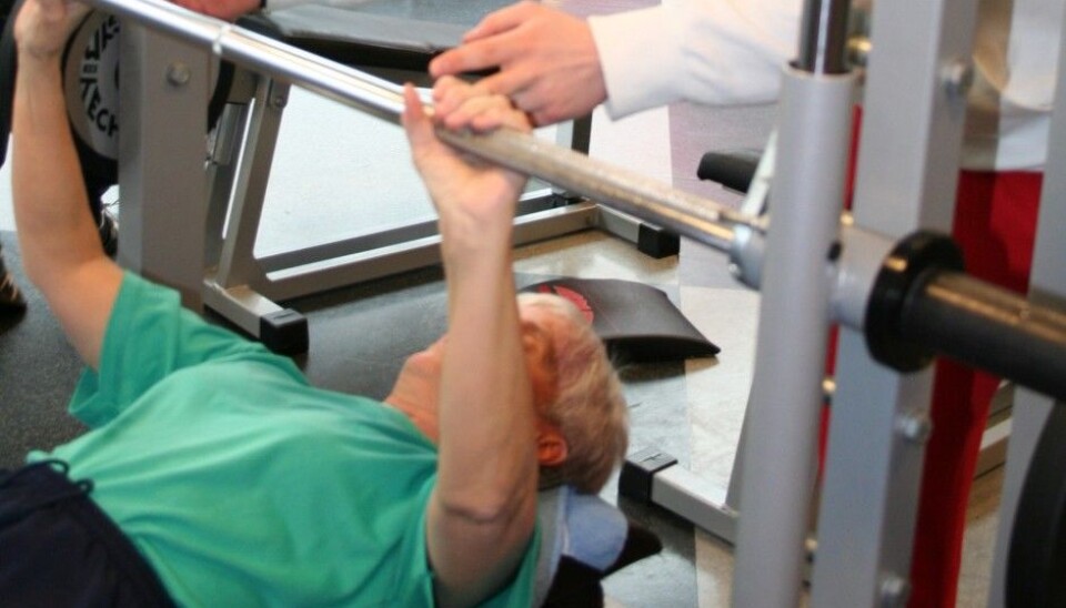 The test persons got 25 percent stronger in the upper body through the project. (Photo: Hilde Lohne-Seiler)