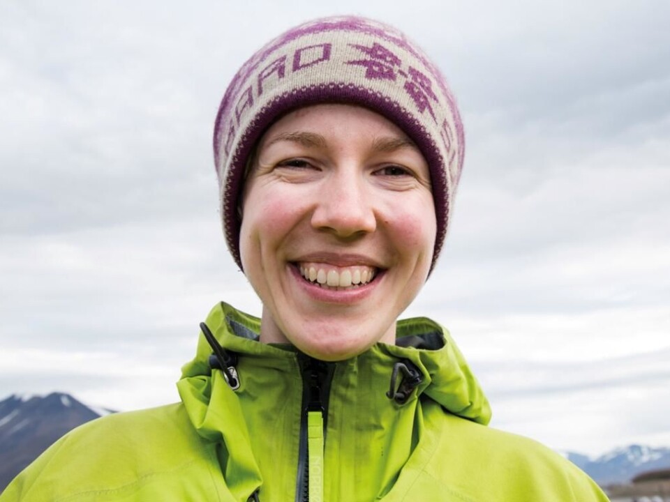 - Svalbard is the best place in the world to examine pulsating glaciers, says Heidi Sevestre. (Photo: Yngve Vogt.)