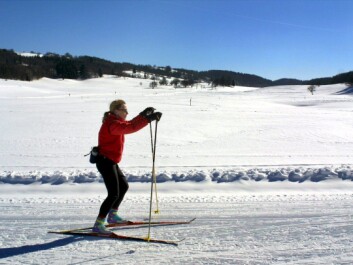 To the skier, it's more about exercise and experiencing nature, and less about physics. (Photo: Colourbox) To the skier, it's more about exercise and experiencing nature, and less about physics. (Photo: Colourbox)