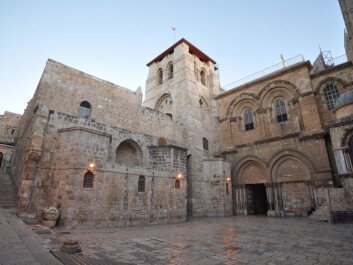 The Church of the Holy Sepulchre in Jerusalem. The church was consecrated in 335 AD, but it has been added on to many times since then. (Photo: Jlascar / CC BY SA 2.0) The Church of the Holy Sepulchre in Jerusalem. The church was consecrated in 335 AD, but it has been added on to many times since then. (Photo: Jlascar / CC BY SA 2.0)